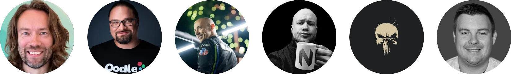 DHH, Ryan Hughes, Tobi Lütke, Bjarne Øverli, HANCORE ve Spencer Bull